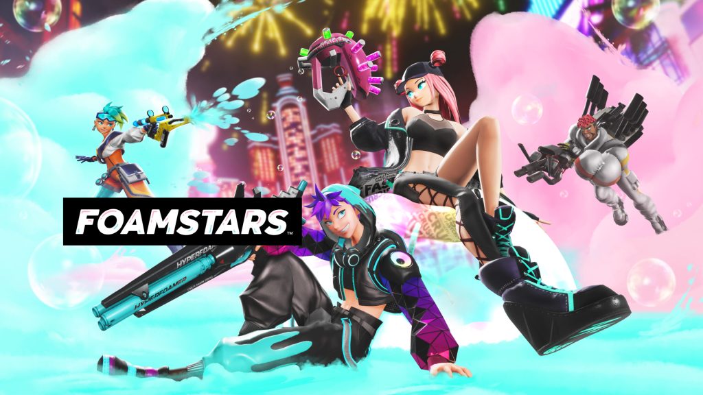 FOAMSTARS is out now on PS+