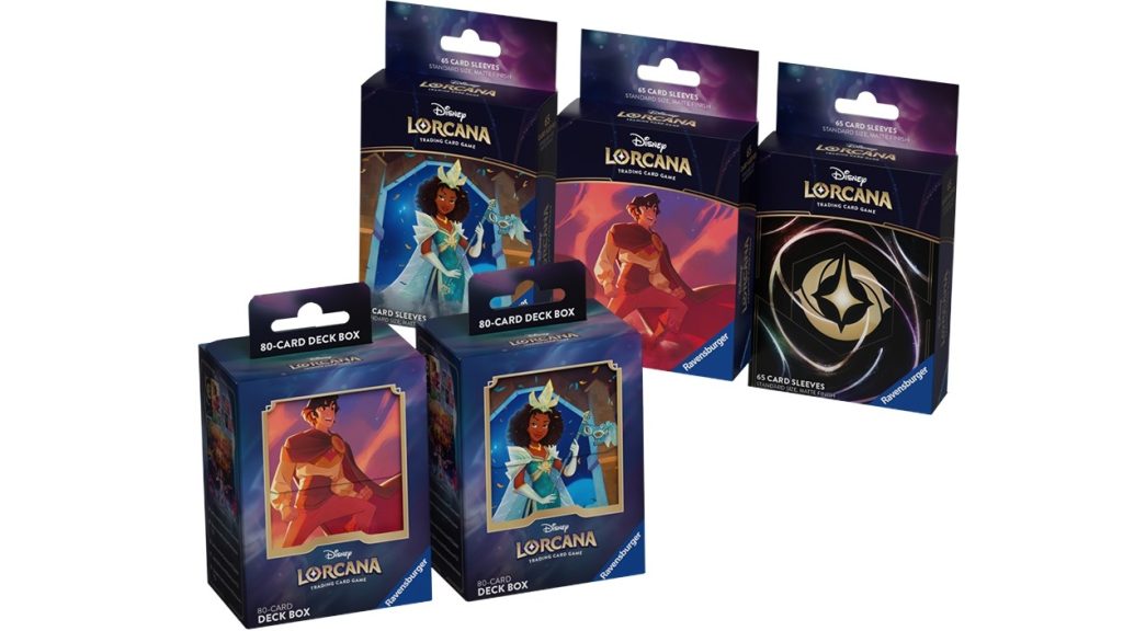 Lorcana sleeves deck box
