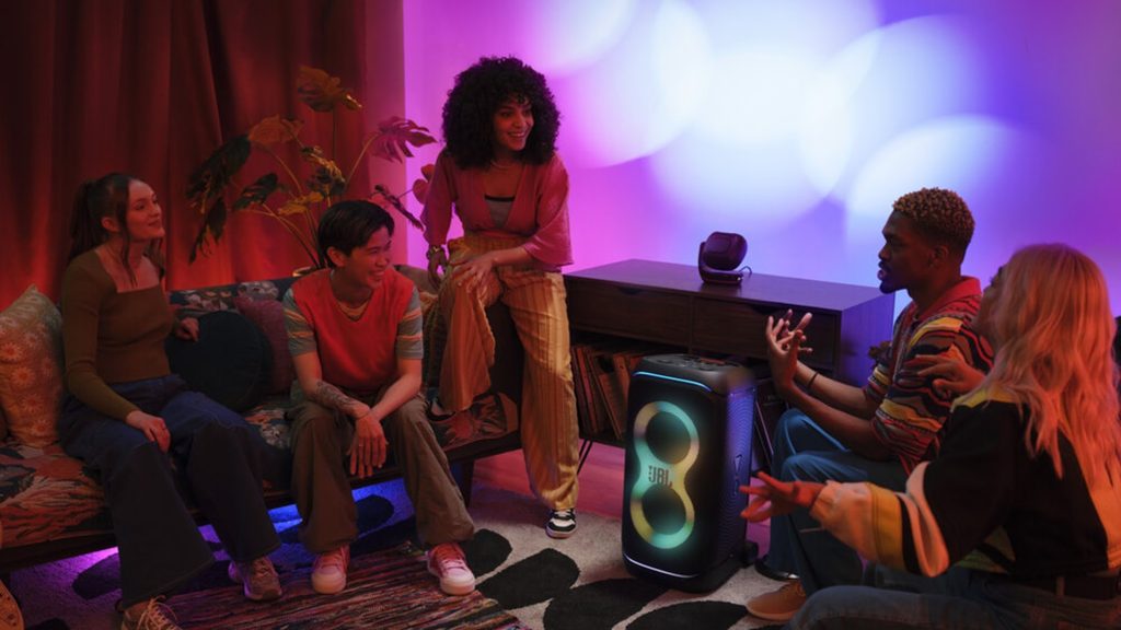 JBL want you to light the whole room up with PartyLights JBL Partlyights