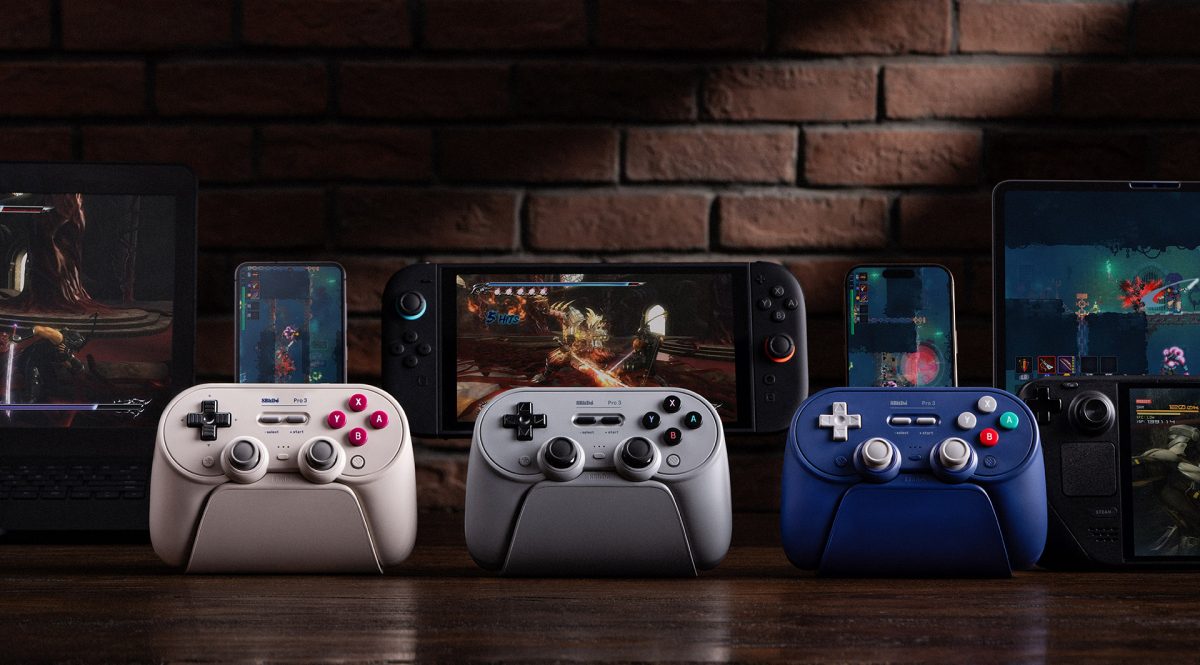 8BitDo Pro 3 controller adds swappable buttons, extra bumpers - Yeah ...