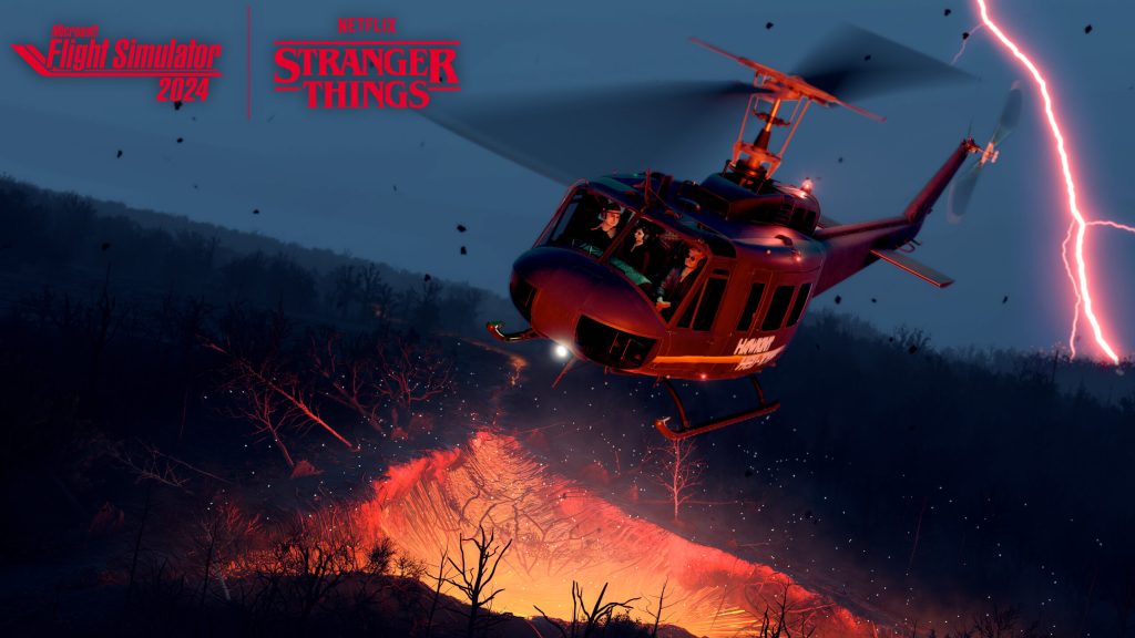 Microsoft Flight Simulator 2024 gets a free Stranger Things expansion