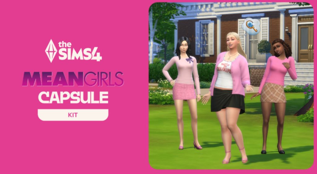 Mean Girls and Clueless Capsule Kits are coming to The Sims 4