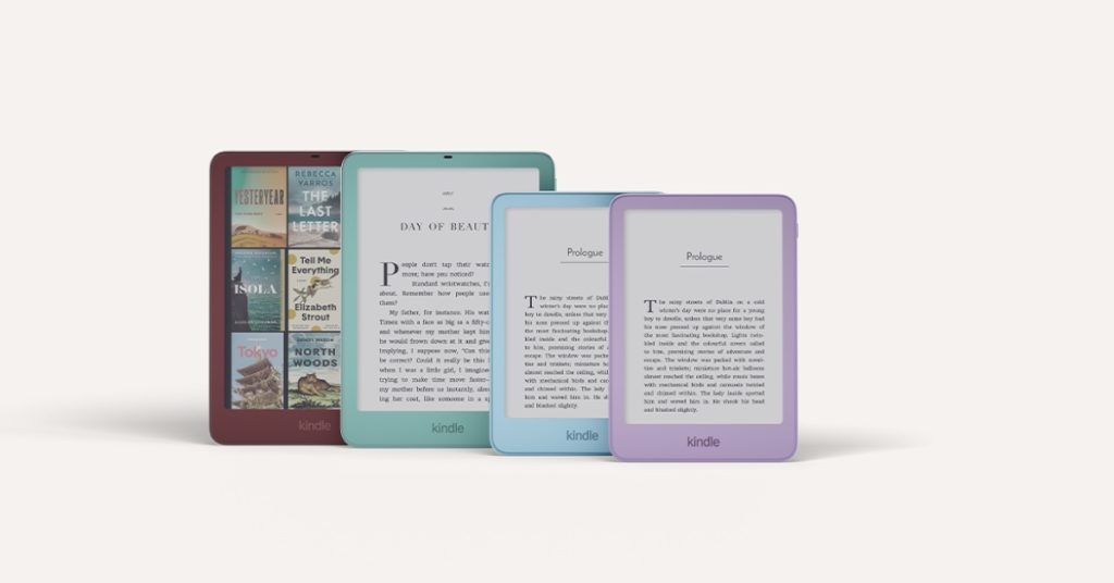 Amazon has started releasing a completely redesigned Kindle lineup Kindle